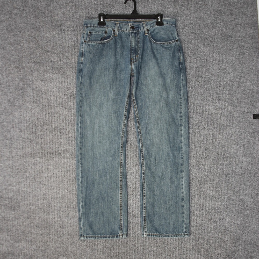 Levi's 559 Relaxed Straight Jeans Mens 32x30 Blue Medium Wash Denim